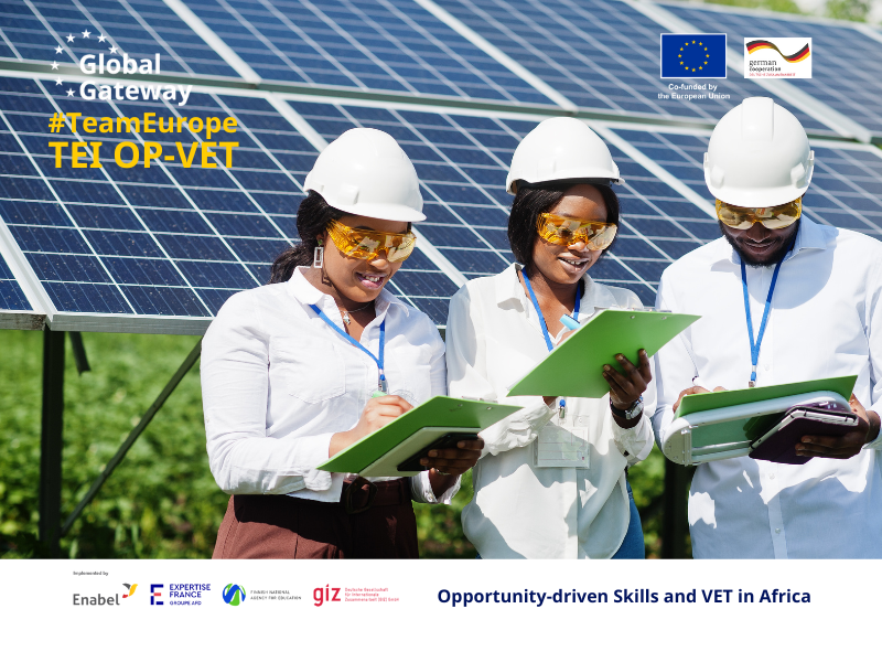 Regional Team Europe Initiative Opportunity-driven Skills and Vocational Education and Training (VET) in Africa