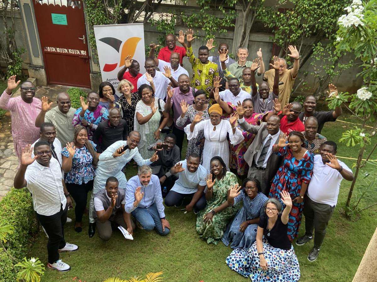 Clap et fin de la visite au Bénin de la team Talent & People et Operations