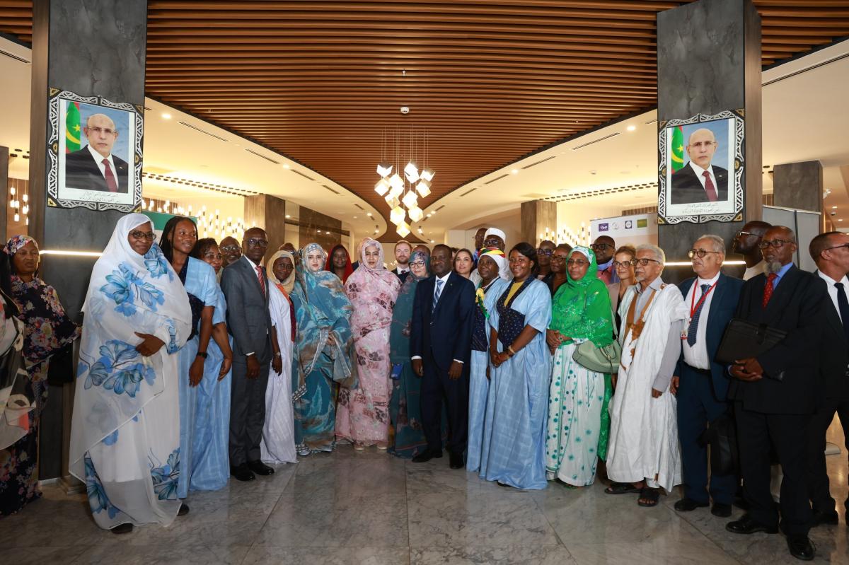 En Mauritanie: Participation au lancement du Réseau des Observatoires Nationaux de la Parité et du Genre en Afrique Francophone