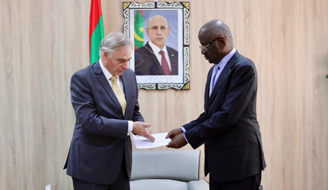 Visite officielle de S.E. M. Gilles Heyvaert, Ambassadeur du Royaume de Belgique en Mauritanie