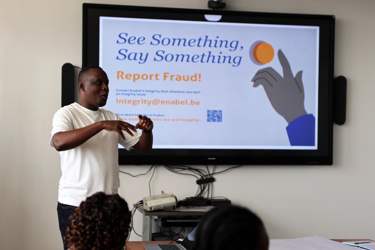 How we marked Fraud Awareness Week at Enabel Rwanda 