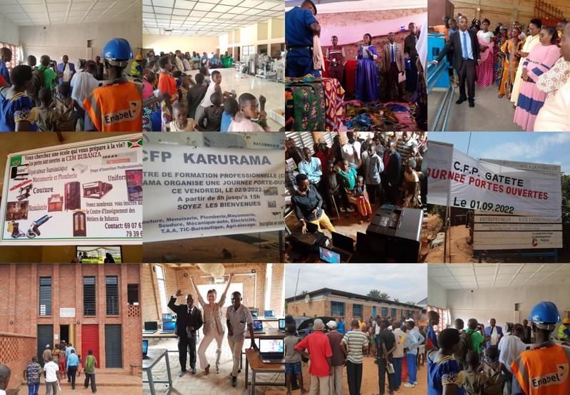Burundi : Une semaine de portes ouvertes des centres d’enseignement des métiers pour renforcer leur attractivité et visibilité 