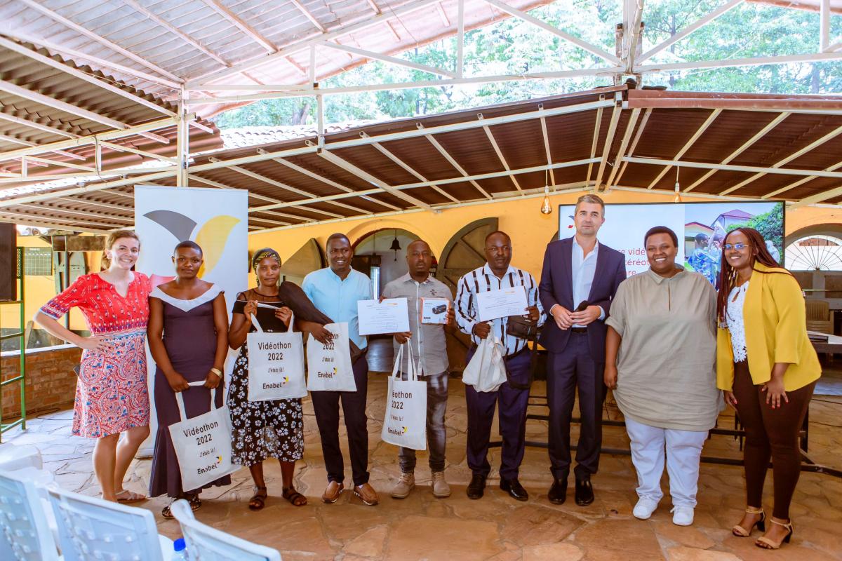 Burundi : Cérémonie de remise des prix aux gagnants du concours Vidéothon