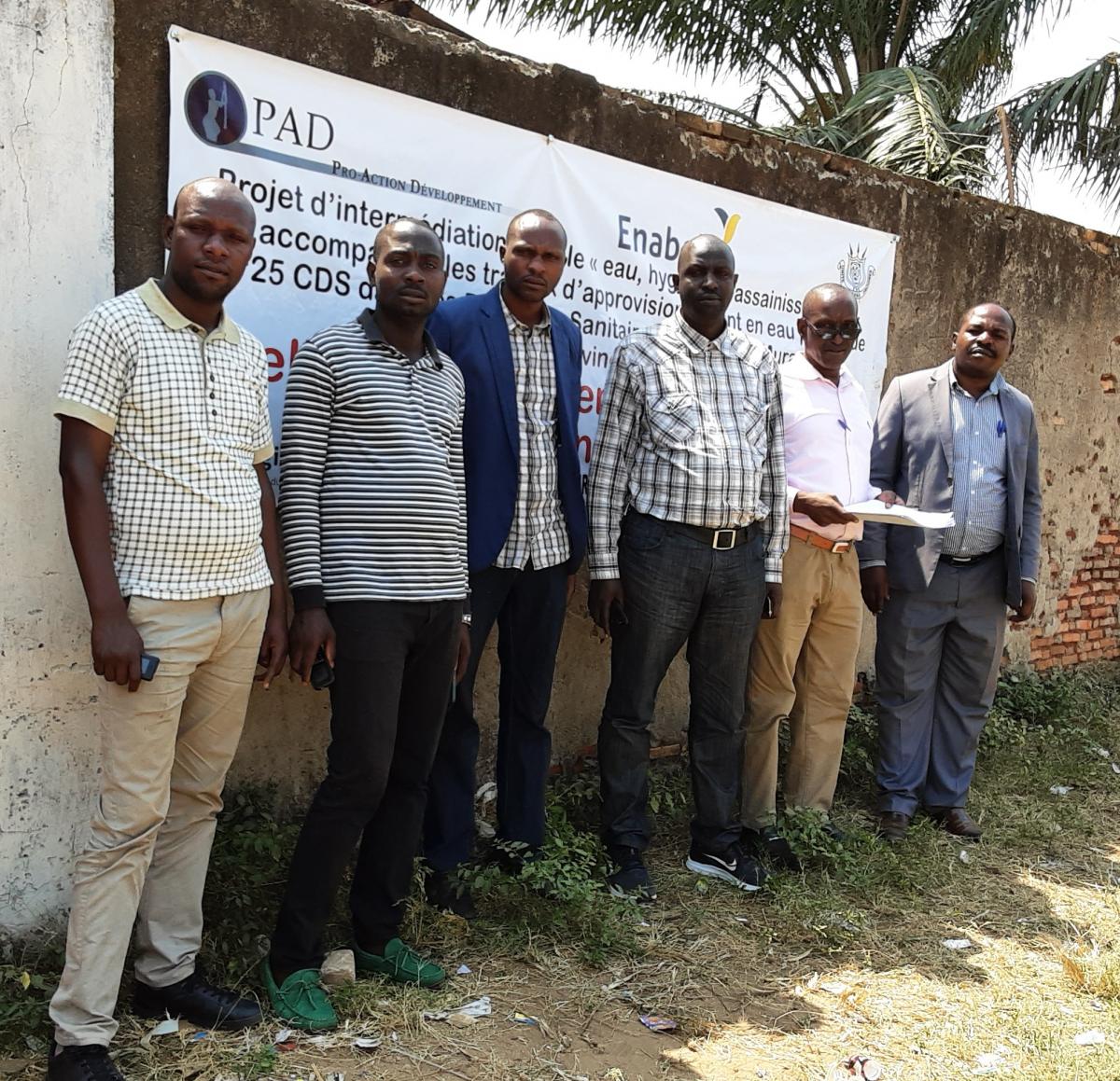 Des acteurs locaux renforcés et équipés pour une gestion améliorée de l’eau potable dans les Province de Bujumbura et Rumonge