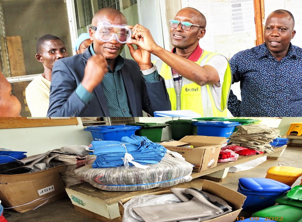 Burundi : Enabel fournit des équipements pour améliorer l’hygiène en milieu hospitalier dans 4 districts sanitaires  