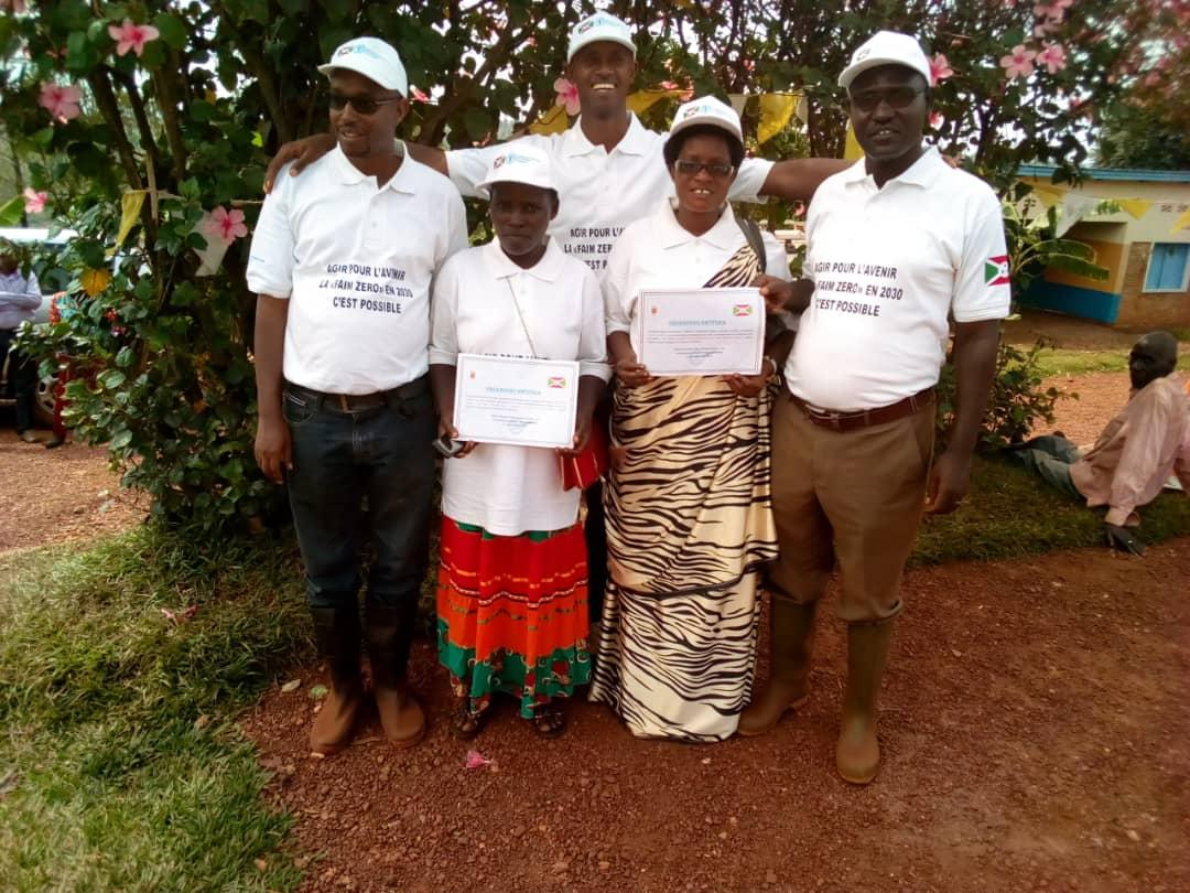Enabel > PAIOSA : recompensé à la Journée Mondiale de l’Alimentation à à Bwambarangwe (Province Kirundo)
