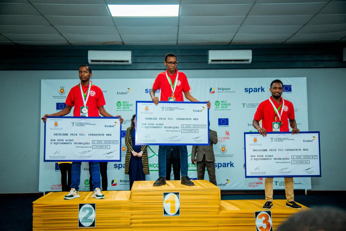 Le concours national des métiers : une célébration de l’excellence, de l’espoir et de l’avenir des jeunes burundais