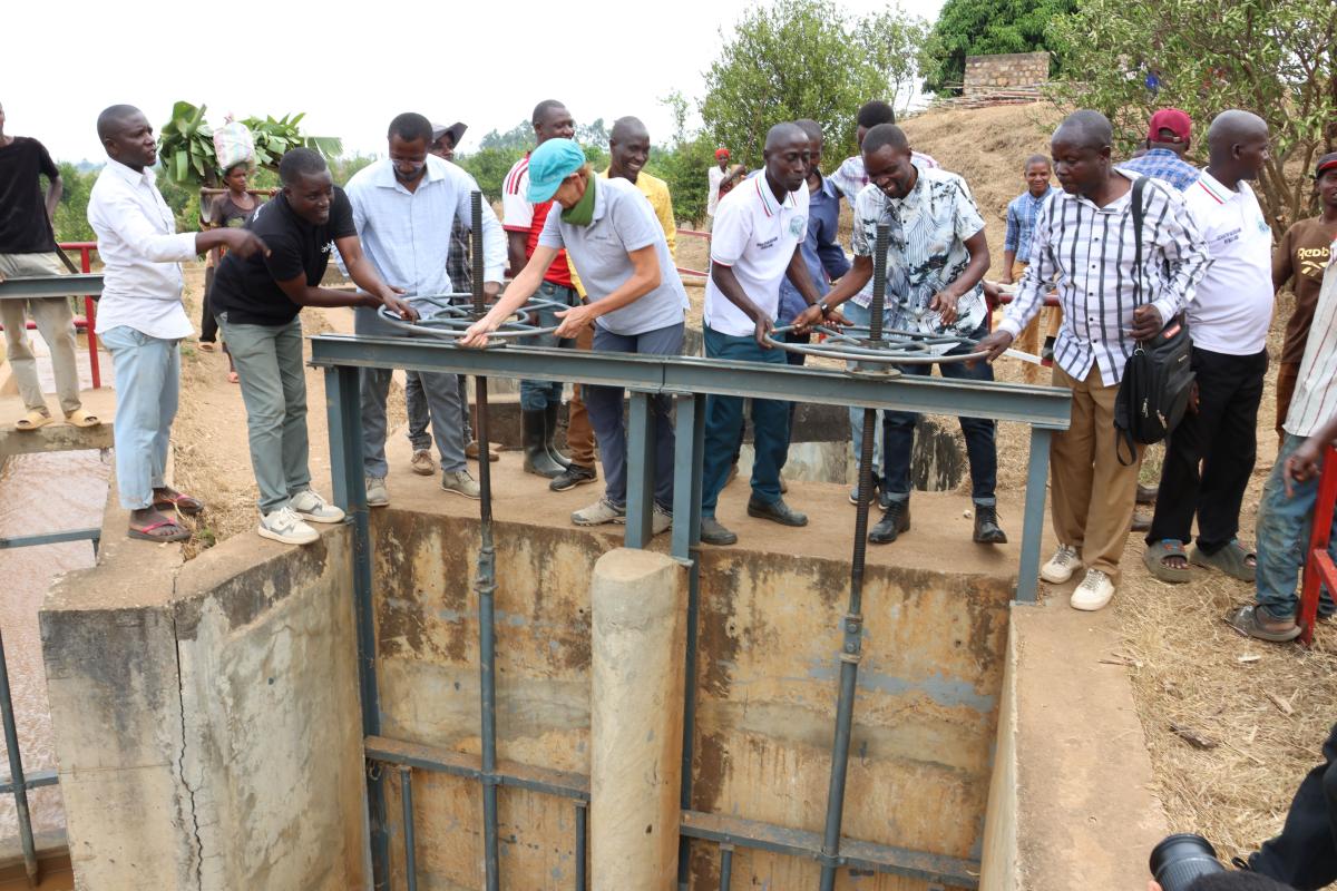 Barrage d'irrigation  : la remise en eau ouvre une nouvelle campagne agricole 