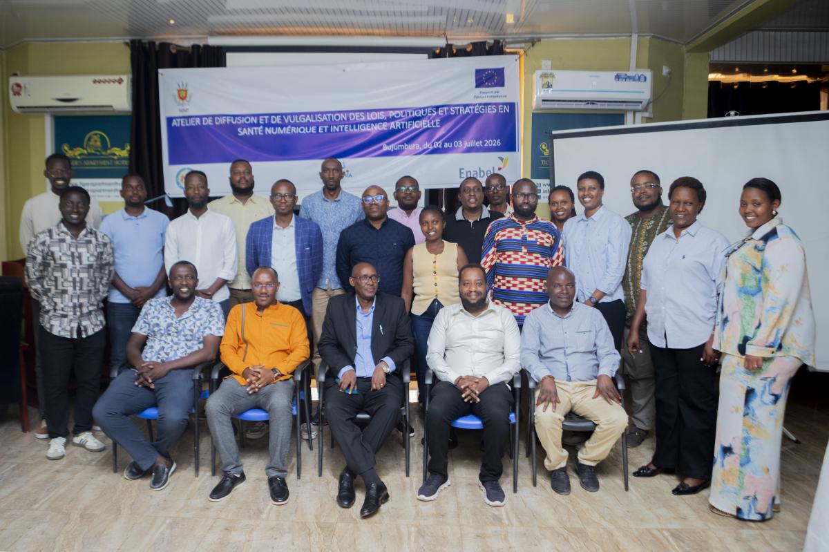 Santé numérique : Enabel renforce les capacités pour une intelligence artificielle responsable au Burundi  