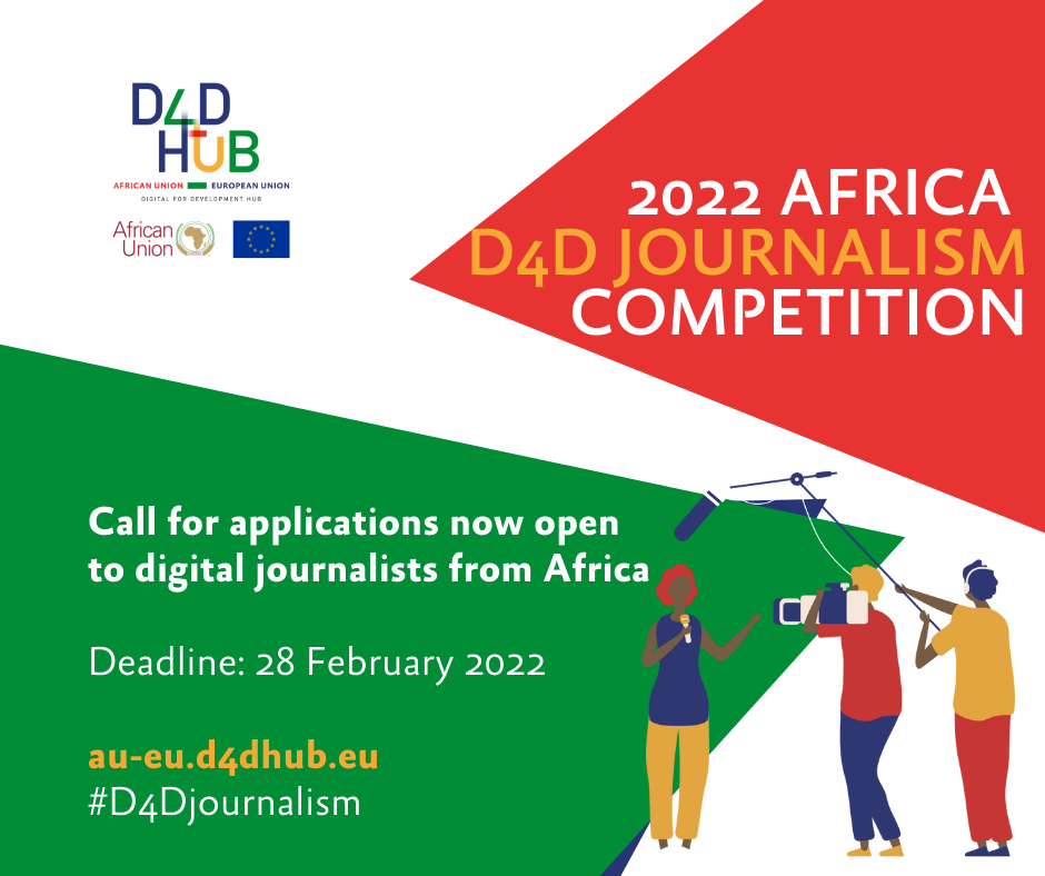 Call for applications: 2022 Africa D4D Journalism Competition