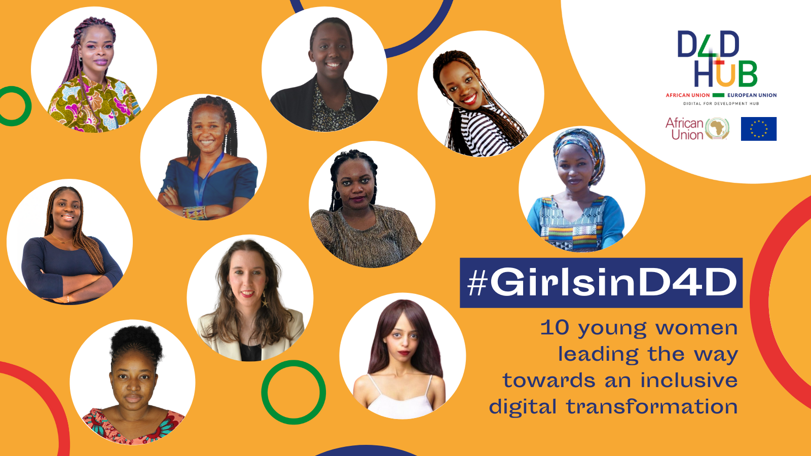 #GirlsinD4D: New campaign puts the spotlight on young female trailblazers in the Digital for Development field