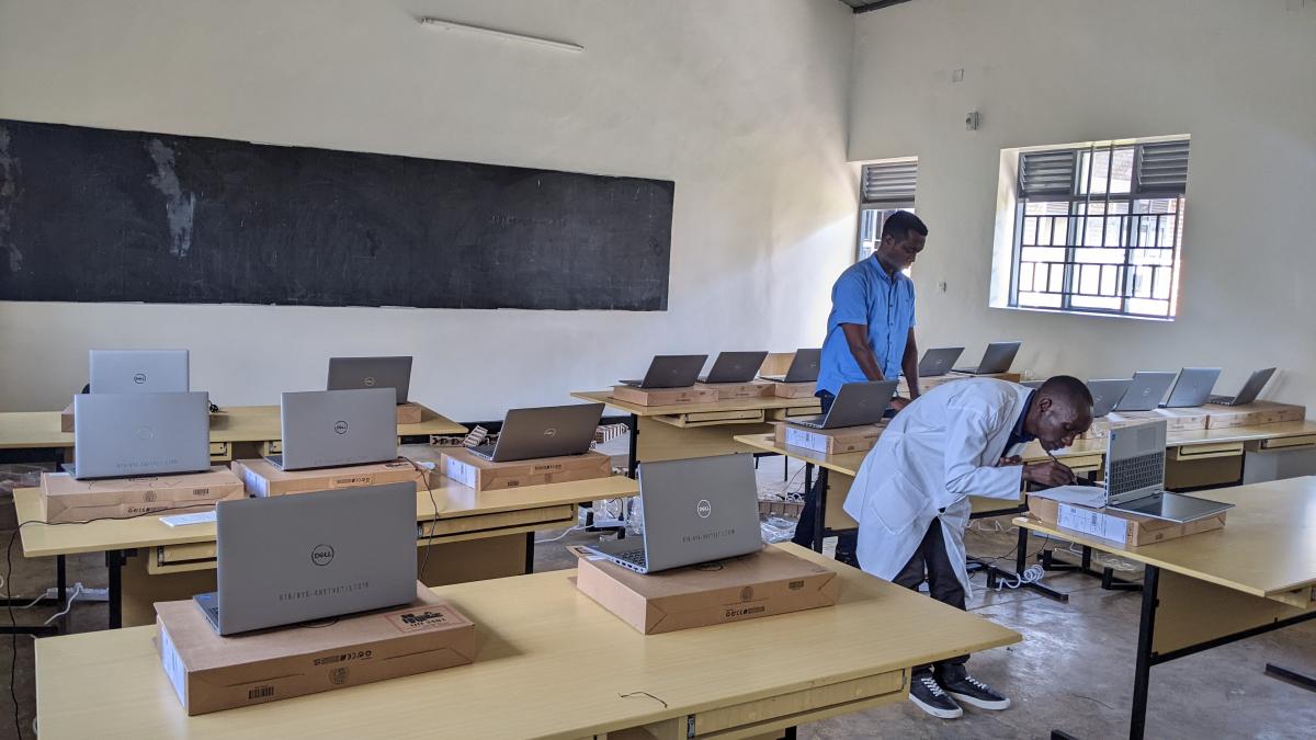 RWANDA - ICT Lab implementation at Kanyinya TVET