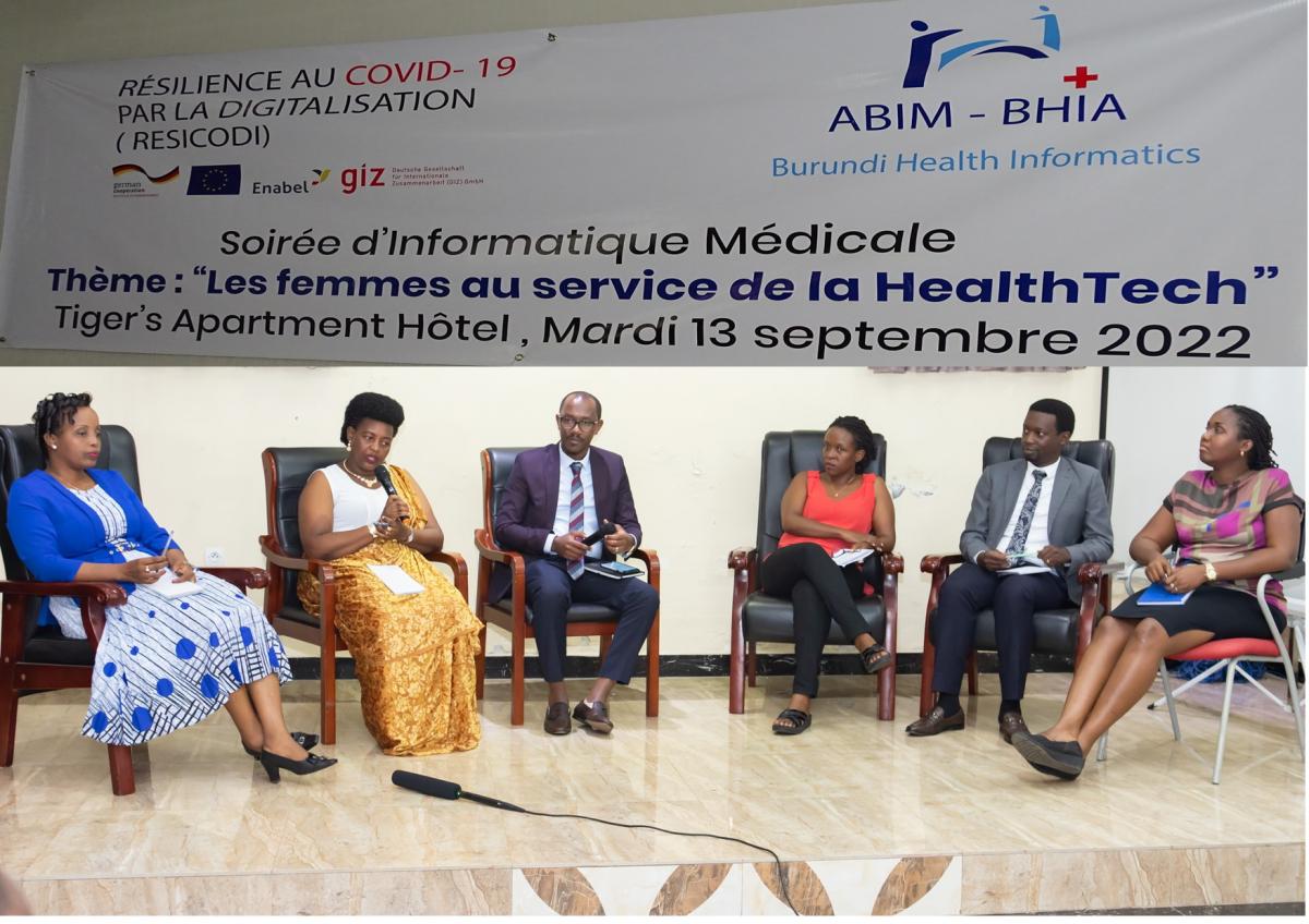 Burundi : Une soirée d’informatique médicale sous le thème « les femmes au service de la HealthTech »