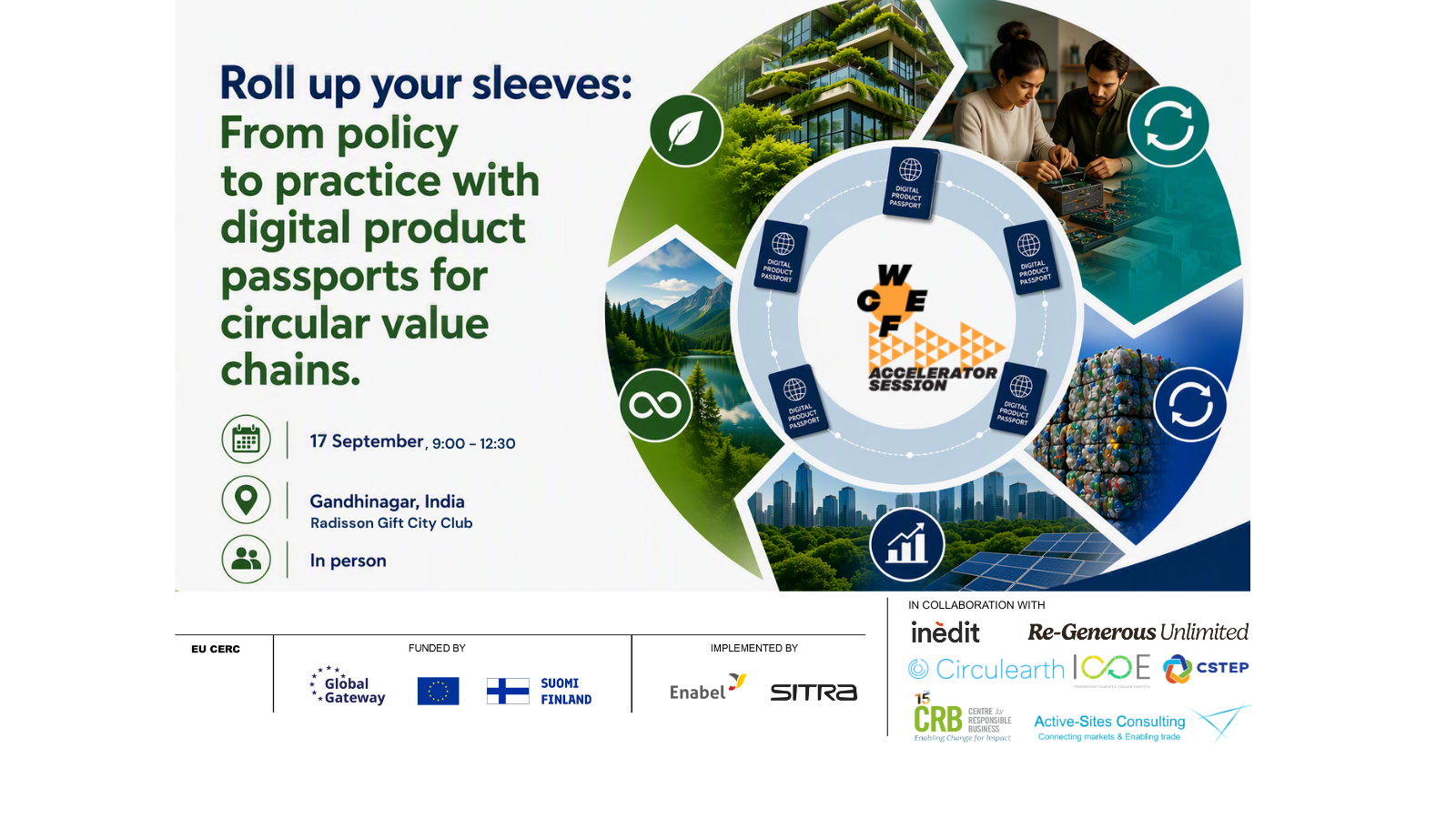 WCEF2026 accelerator session: From policy to practice with digital product passports for circular value chains
