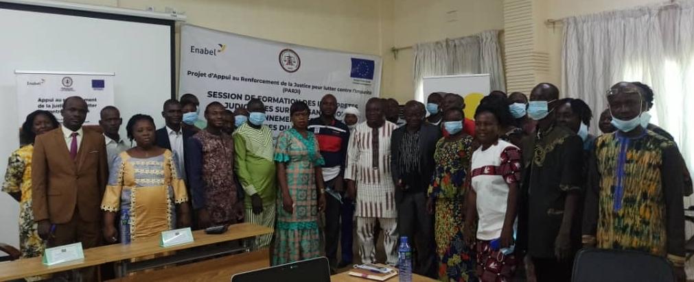 Enabel au Burkina Faso renforce les compétences des interprètes judiciaires