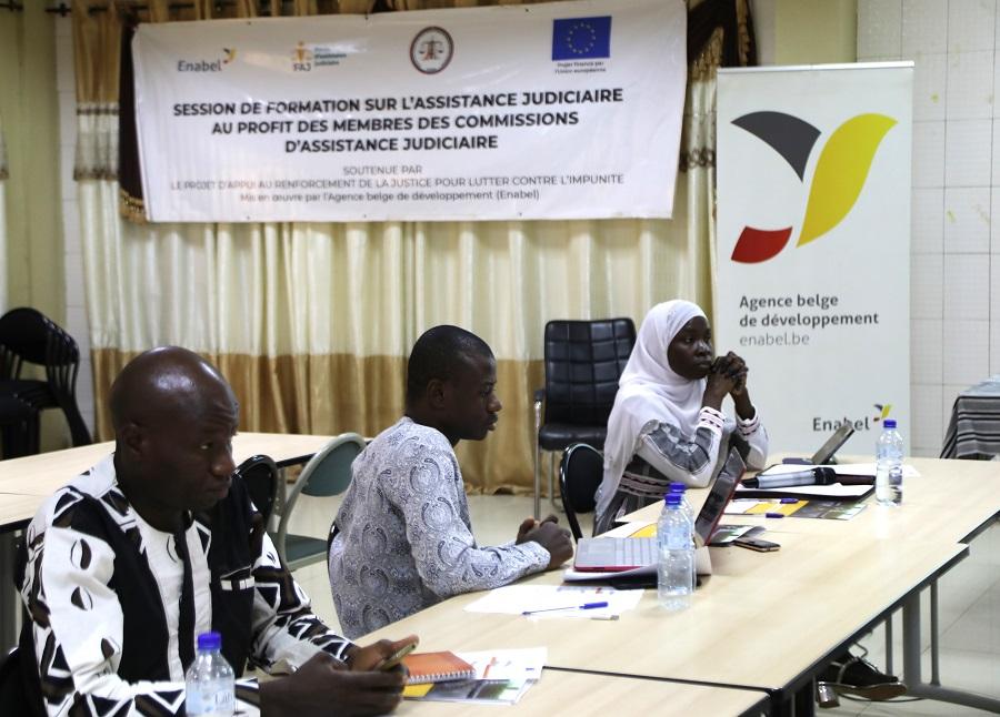 Enabel au Burkina Faso appuie le renforcement des capacités des membres des Commissions d’Assistance Judiciaire au Burkina Faso