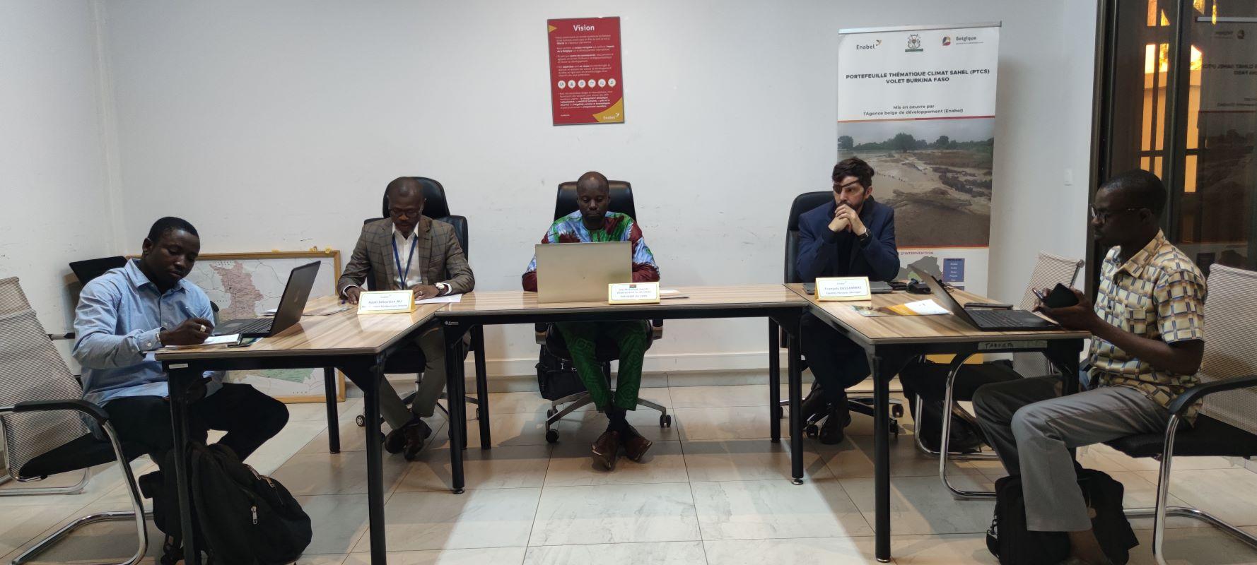 Le Comité de pilotage du « Portefeuille Thématique Climat Sahel (PTCS) -Volet Burkina Faso a tenu sa première session ordinaire