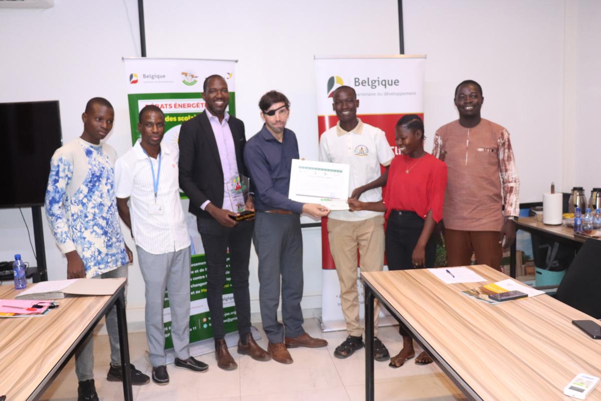 Concours de débats énergétiques scolaires au Burkina Faso : Enabel récompense les finalistes  