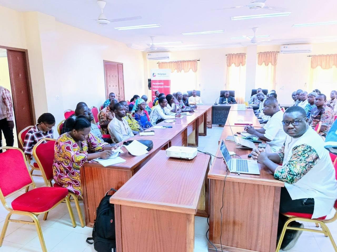 Des plateformes d’innovation agroécologiques pour faire face aux effets du changement climatique au Burkina Faso avec l’appui d’Enabel