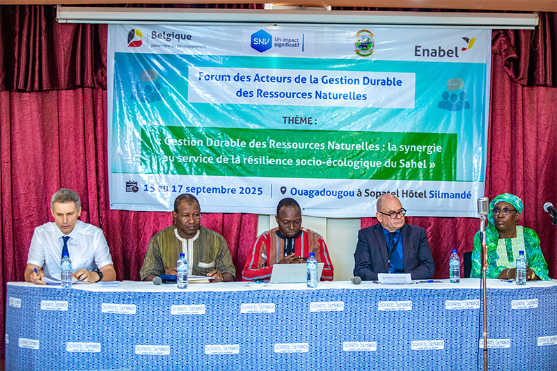 Forum des acteurs de la gestion durable des ressources naturelles : Quand les innovations du Sahel s’invitent d’Addis à Ouagadougou