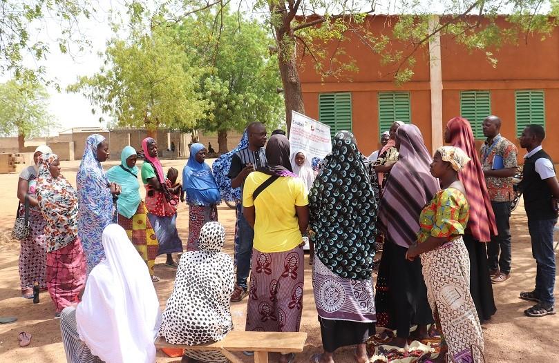 Enabel au Burkina Faso : « Autonomisation des femmes et des jeunes déplacés et leurs hôtes dans la région du Centre-Est ».