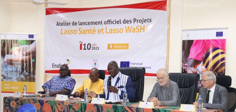 Lancement officiel des Projets Lasso Santé et Lasso WaSH dans la région de la Boucle du Mouhoun 