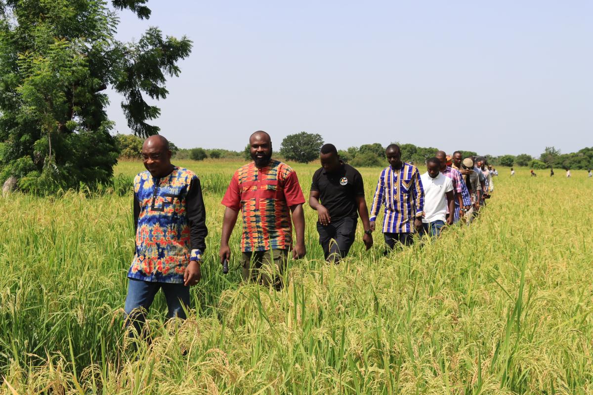 Suivi de la Campagne Agricole 2025-2026 dans le Nakambé : Le Gouverneur Salue l’Engagement d’Enabel pour la Souveraineté Alimentaire