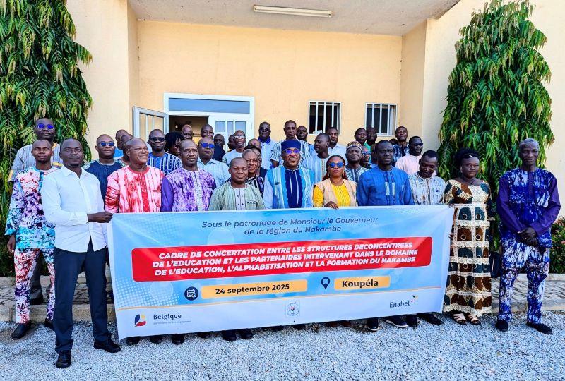 L’éducation au centre du partenariat Belgique–Burkina : un cadre de concertation relancé dans le Nakambé