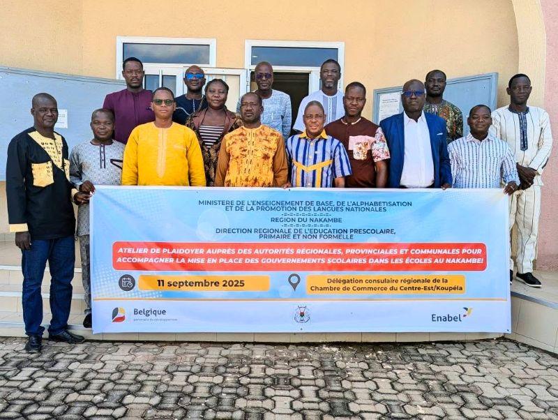 Gouvernements scolaires : une révolution éducative dans 390 écoles du Nakambé portée par la coopération belgo burkinabè