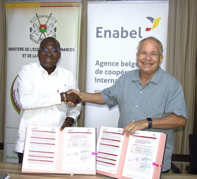 Sécurisation foncière : Enabel et l’ANDFOP s’engagent pour pérenniser 35 sites aménagés au Burkina Faso