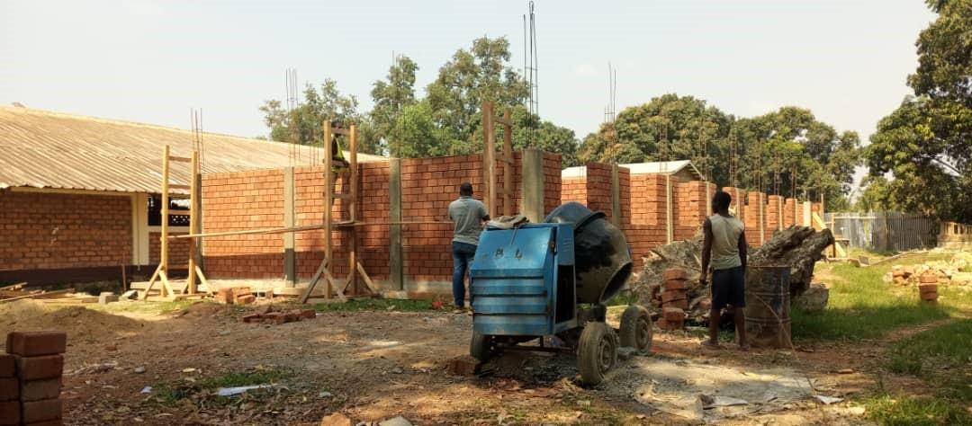 Les travaux de Réhabilitation des ateliers de formations vont bon train en RDC