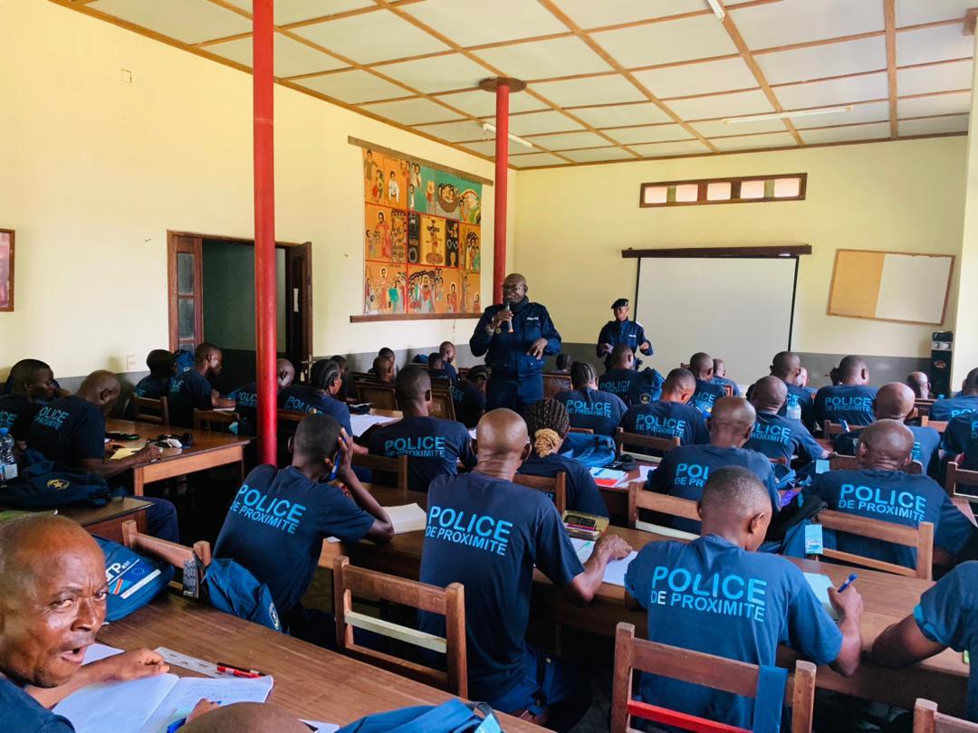 Formation de 150 Policiers à Mbandaka