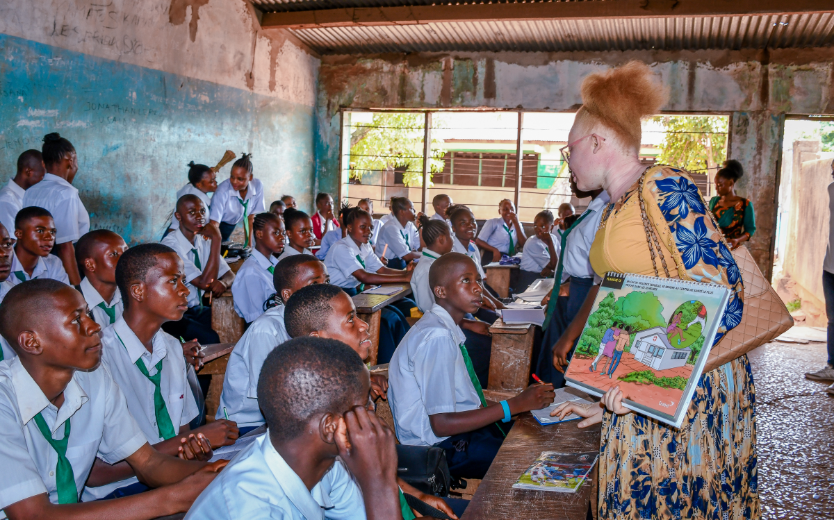 Rachel, la voix des jeunes contre les violences numériques à Mbuji-Mayi (RDC)