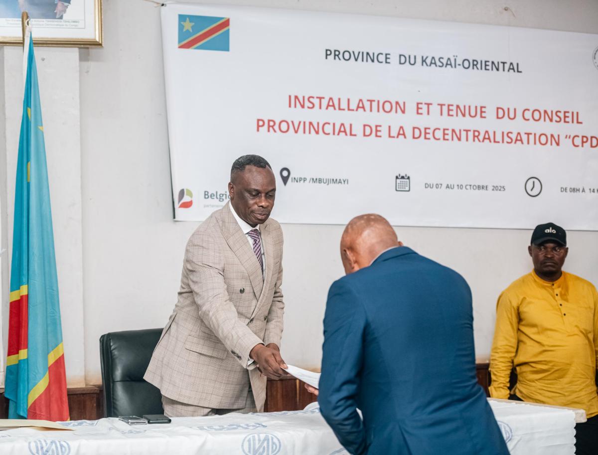 Installation du premier Conseil provincial de la Décentralisation Installation du premier Conseil provincial de la Décentralisation