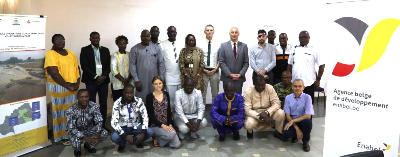 Enabel Mauritanie participe à la rencontre annuelle 2023 du Portefeuille Thématique Climat Sahel (PTCS) au Burkina-Faso