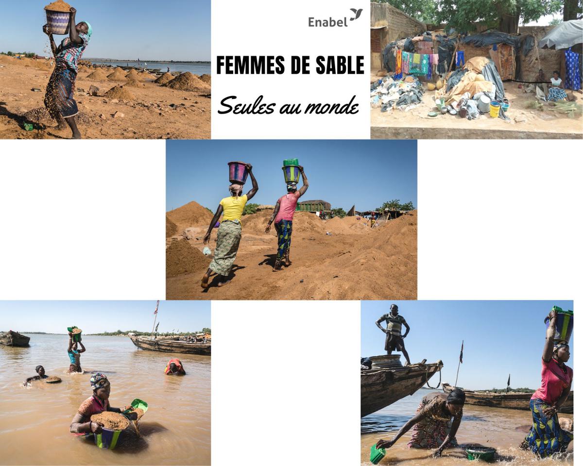 Amélioration de conditions des femmes exploitantes de sable, Enabel amorce le pas au Mali 