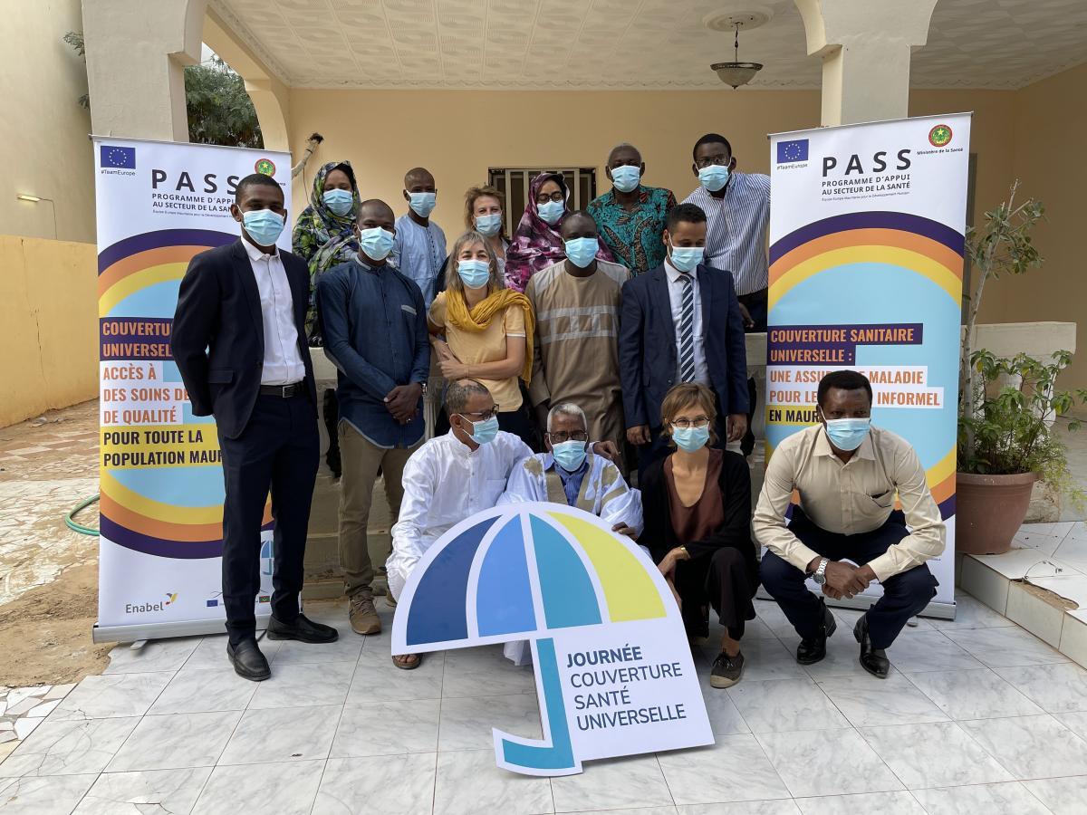 Enabel Mauritanie fête la Journée internationale pour la Couverture Sanitaire Universelle le 12 décembre