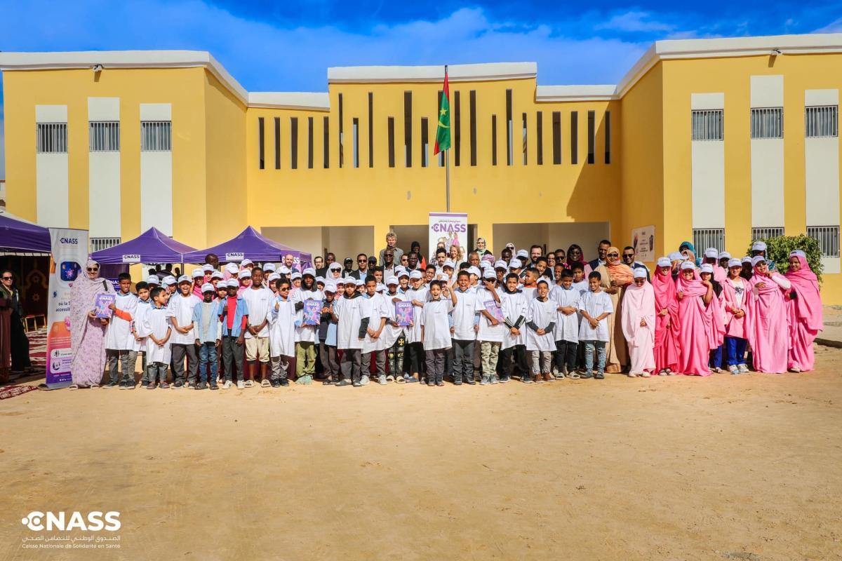 Sensibilisation à l'assurance maladie : une bande dessinée pour les enfants de Mauritanie