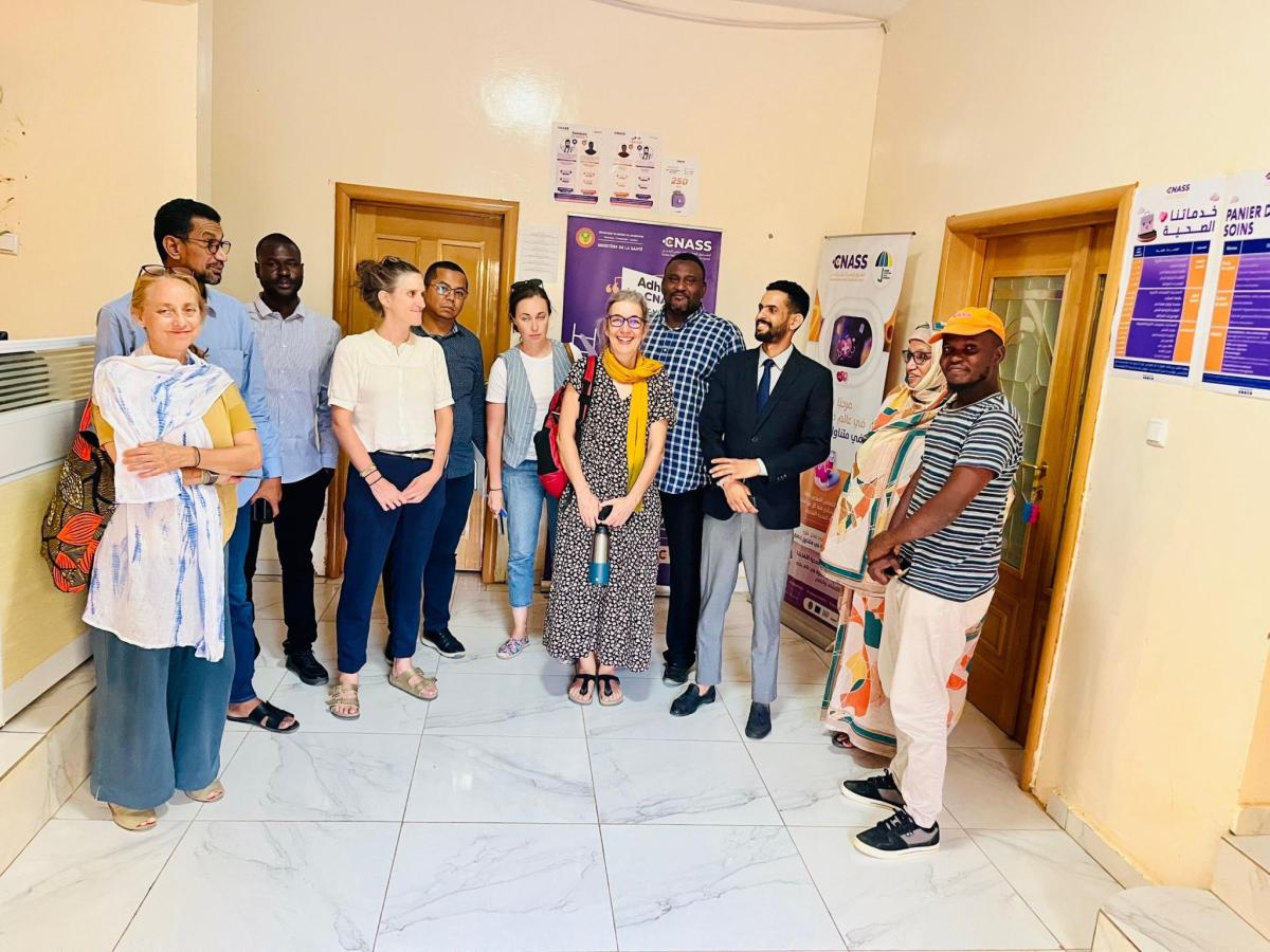 Renforcement du système de santé en Mauritanie : Enabel et l’Union européenne en visite à la CNASS