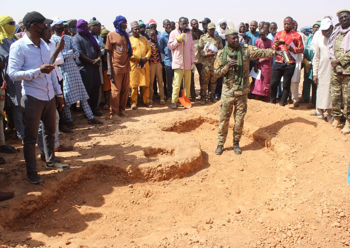 Niger : Lancement officiel des travaux de restauration des terres dégradées à Simiri