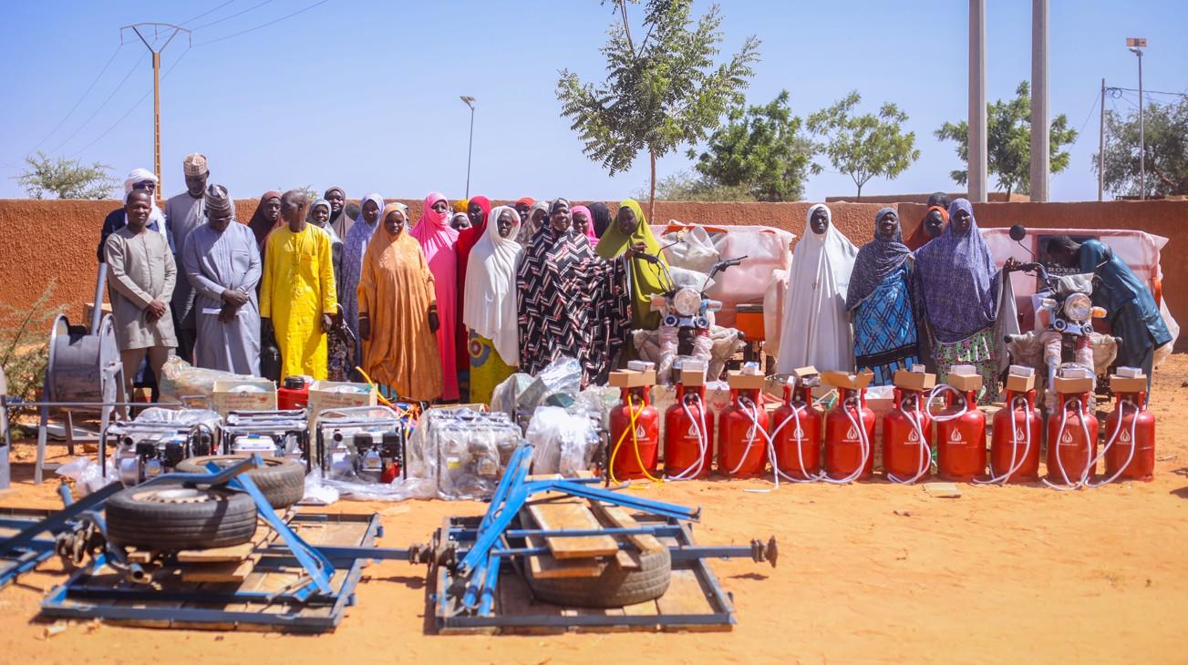 Niger : le projet ASYPON/GMV renforce les coopératives locales avec des kits de production et de transformation