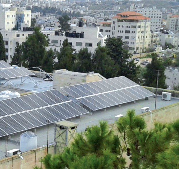 Helping vulnerable areas adapt to climate change by installing solar photovoltaic systems