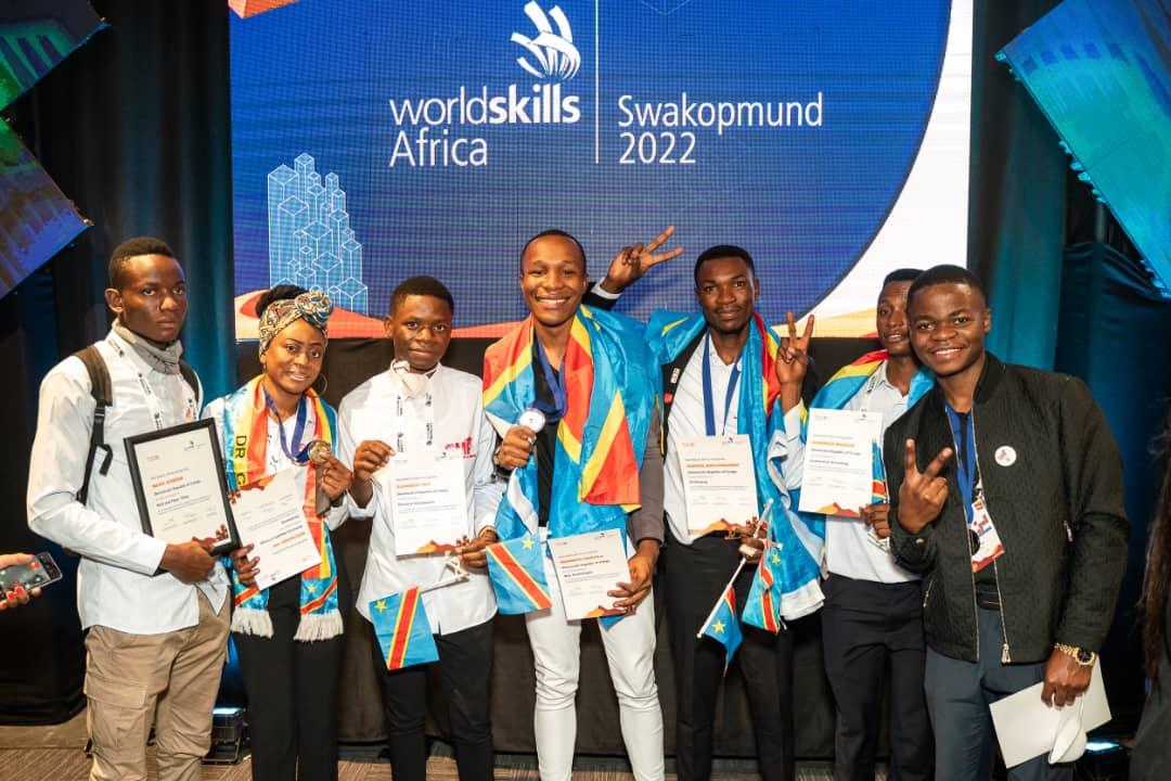 WorldSkills Africa 2022 : les léopards des métiers arrachent cinq médailles