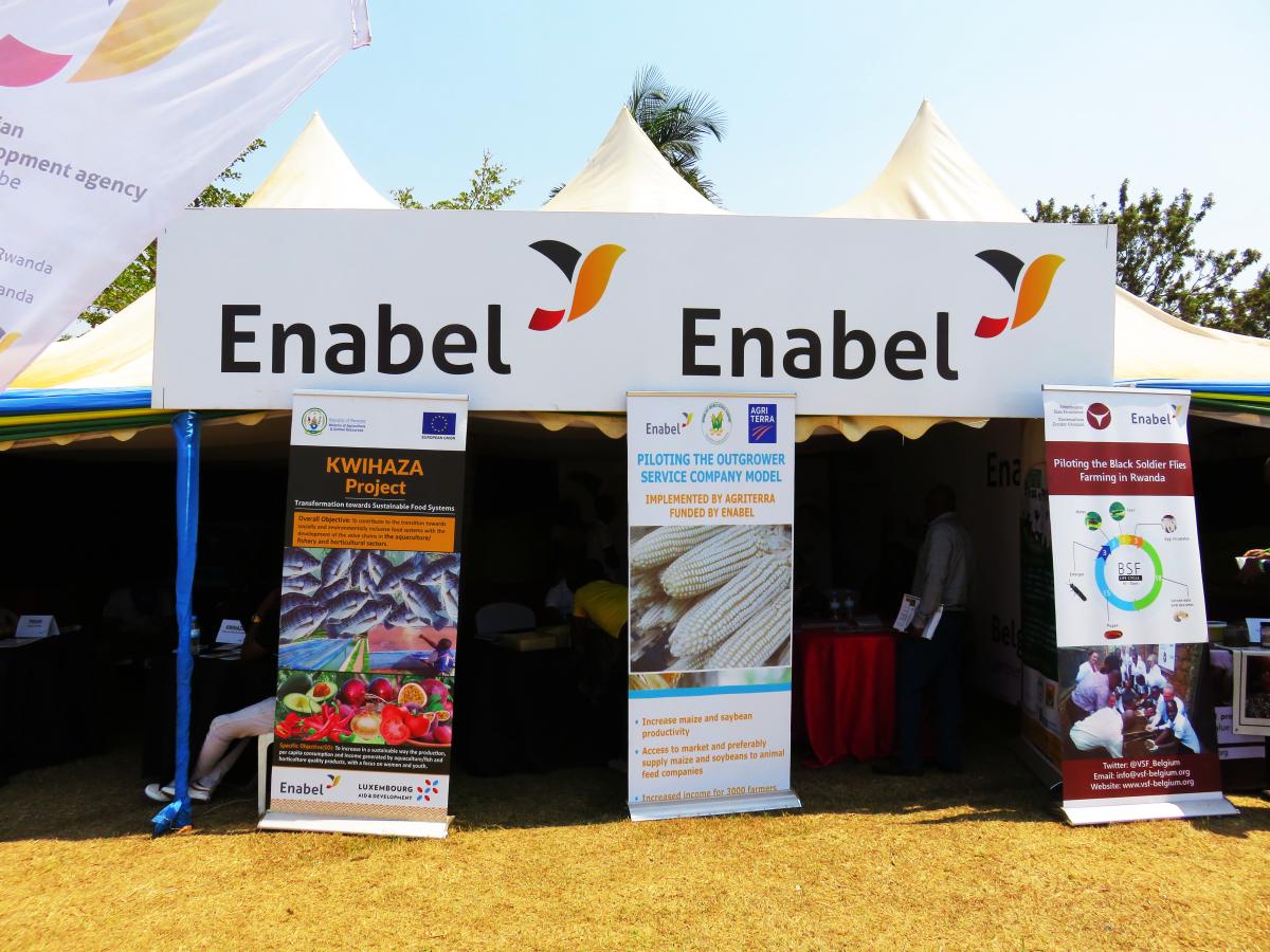 16th National Agriculture Show: Enabel exhibited its contributions to agricultural transformation in Rwanda