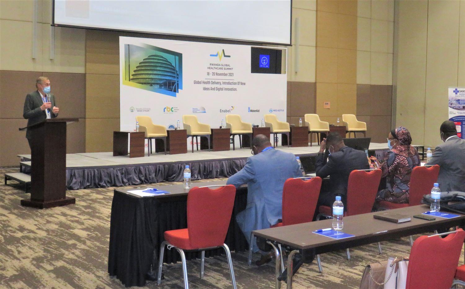 Enabel participated in the Rwanda Global Healthcare Summit 2021