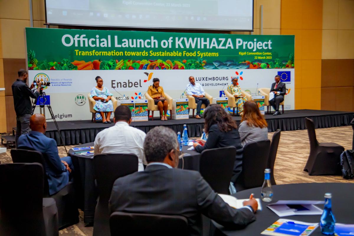 PRESS RELEASE - MINAGRI launches of KWIHAZA project - Transformation Towards Sustainable Food Systems