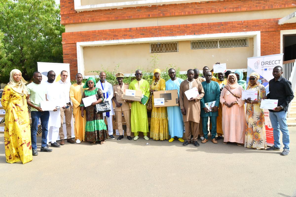 Enabel appuie la digitalisation des structures sanitaires de la zone centre du Sénégal à travers le projet DIRECCT financé par l’Union européenne.
