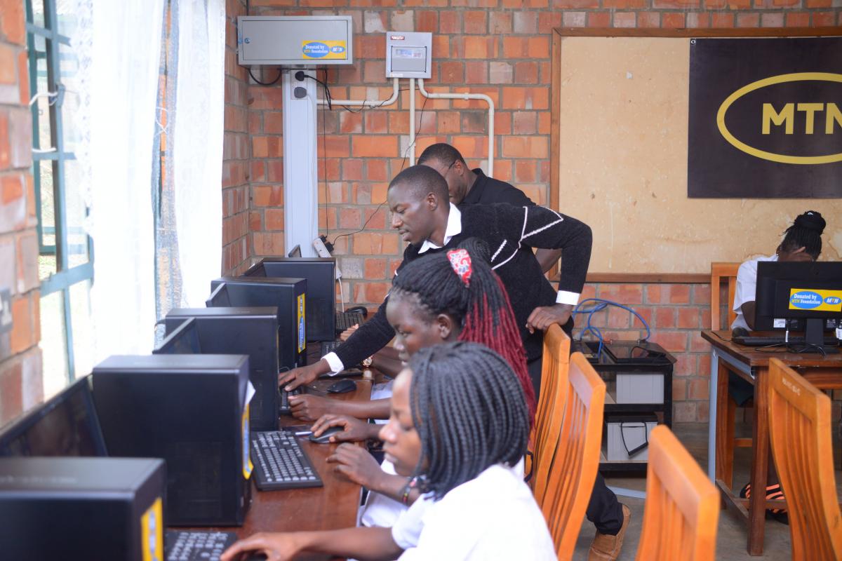 MTN Uganda and Enabel handover new ICT laboratory  