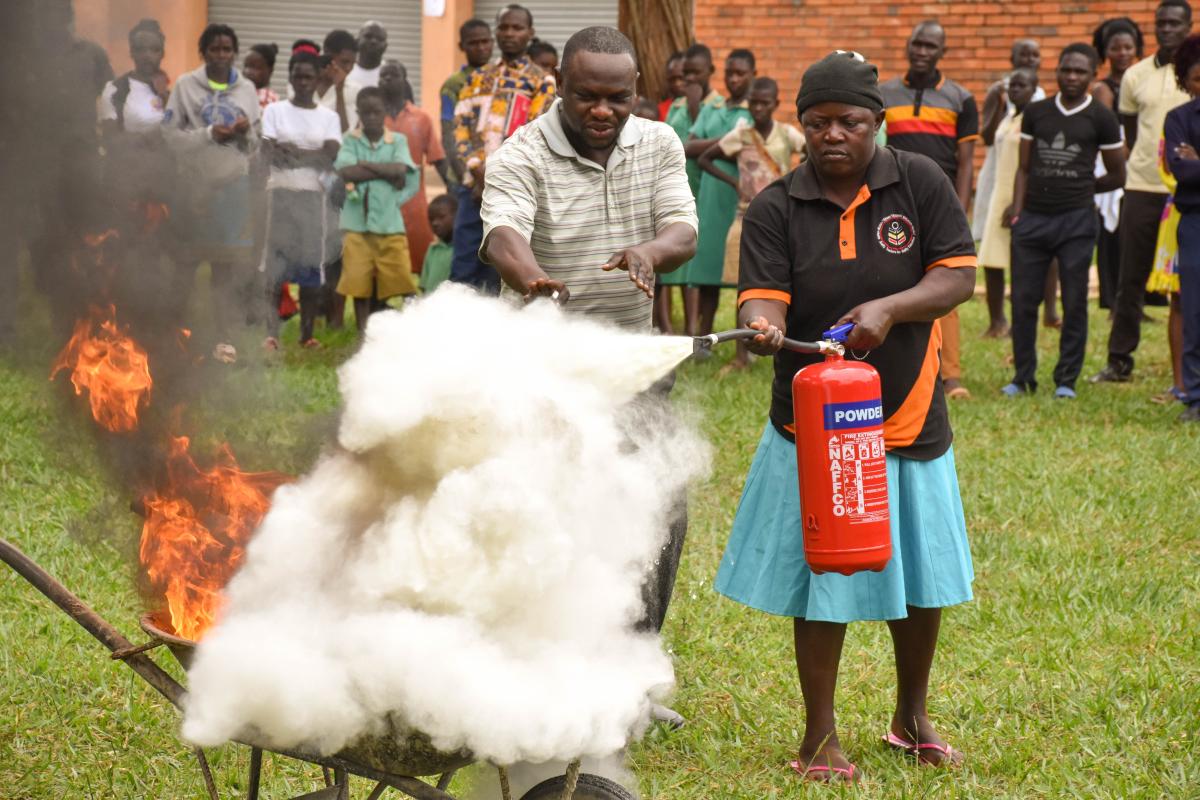 Enabel and the Education Ministry Equip NTC Staff and Students with Safety Skills - Uganda