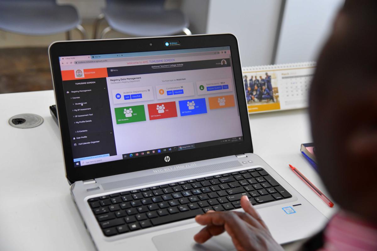 Using digital technologies to solve educational challenges in Uganda.